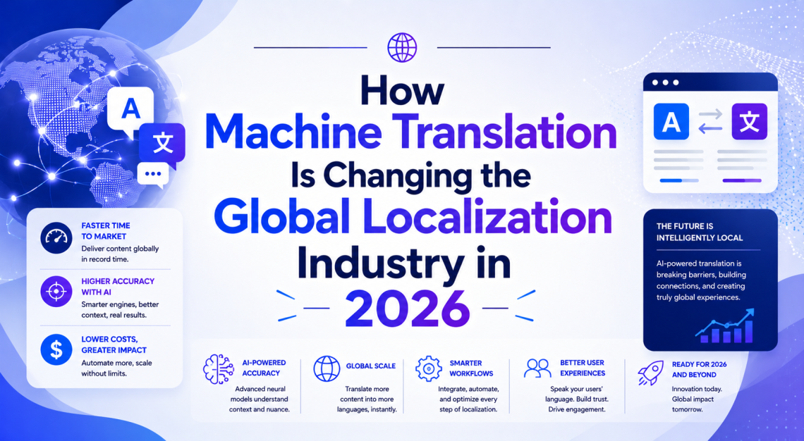 How Machine Translation Is Changing the Global Localization Industry in 2026